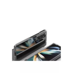 Newface Samsung Galaxy Z Fold 3 Fold TPU Silikon Şeffaf Cep Telefonu Kılıfı