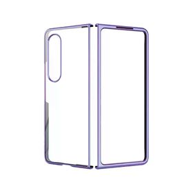 Newface Samsung Galaxy Z Fold 4 Fold Element Kapak Mor Cep Telefonu Kılıfı