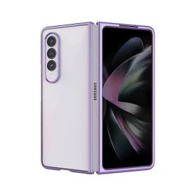 Newface Samsung Galaxy Z Fold 4 Fold Element Kapak Mor Cep Telefonu Kılıfı