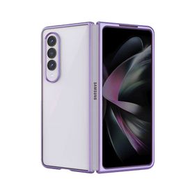 Newface Samsung Galaxy Z Fold 4 Fold Element Kapak Mor Cep Telefonu Kılıfı