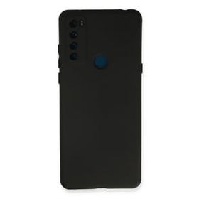 Newface TCL 20 SE First Silikon Siyah Cep Telefonu Kılıfı