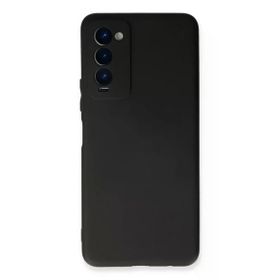 Newface Tecno Camon 18 First Silikon Siyah Cep Telefonu Kılıfı