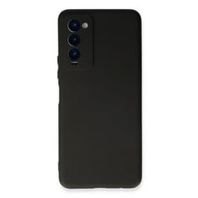 Newface Tecno Camon 18 First Silikon Siyah Cep Telefonu Kılıfı