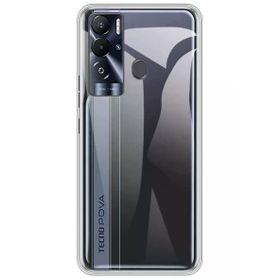 Newface Tecno Pova Neo Lüx Şeffaf Silikon Cep Telefonu Kılıfı
