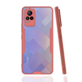 Newface Vivo V21E Platin Silikon Pembe Cep Telefonu Kılıfı