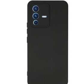 Newface Vivo V23 5G Nano İçi Kadife Silikon Siyah Cep Telefonu Kılıfı