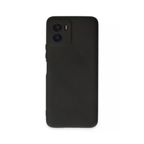 Newface Vivo Y15S First Silikon Siyah Cep Telefonu Kılıfı