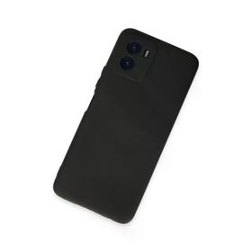 Newface Vivo Y15S First Silikon Siyah Cep Telefonu Kılıfı