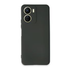 Newface Vivo Y16 First Silikon Koyu Yeşil Cep Telefonu Kılıfı