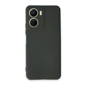 Newface Vivo Y16 First Silikon Koyu Yeşil Cep Telefonu Kılıfı