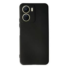 Newface Vivo Y16 First Silikon Siyah Cep Telefonu Kılıfı