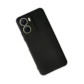 Newface Vivo Y16 First Silikon Siyah Cep Telefonu Kılıfı