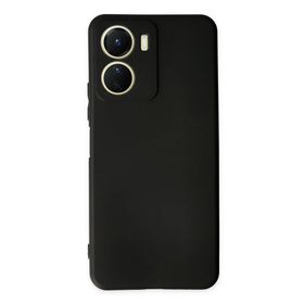 Newface Vivo Y16 First Silikon Siyah Cep Telefonu Kılıfı