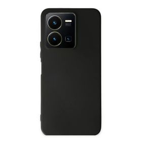 Newface Vivo Y35 First Silikon Siyah Cep Telefonu Kılıfı