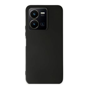Newface Vivo Y35 First Silikon Siyah Cep Telefonu Kılıfı