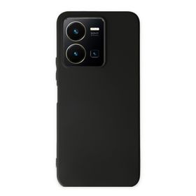 Newface Vivo Y35 First Silikon Siyah Cep Telefonu Kılıfı