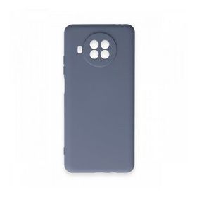 Newface Xiaomi Mi 10T Lite Nano İçi Kadife Silikon Gri Cep Telefonu Kılıfı
