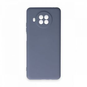Newface Xiaomi Mi 10T Lite Nano İçi Kadife Silikon Gri Cep Telefonu Kılıfı
