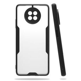 Newface Xiaomi Mi 10T Lite Platin Silikon Siyah Kılıf