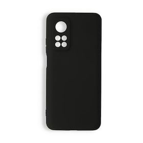 Newface Xiaomi Mi 10T Nano İçi Kadife Silikon Siyah Cep Telefonu Kılıfı