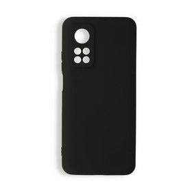 Newface Xiaomi Mi 10T Nano İçi Kadife Silikon Siyah Cep Telefonu Kılıfı