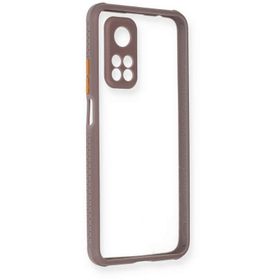 Newface Xiaomi Mi 10T Pro Miami Şeffaf Silikon Açık Mor Şeffaf Kılıf