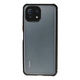 Newface Xiaomi Mİ 11 Lite Miami Şeffaf Silikon Siyah Kılıf