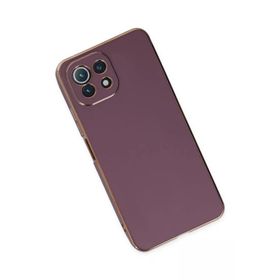 Newface Xiaomi Mi 11 Lite Mor Volet Silikon Kılıf