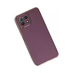 Newface Xiaomi Mi 11 Lite Mor Volet Silikon Kılıf