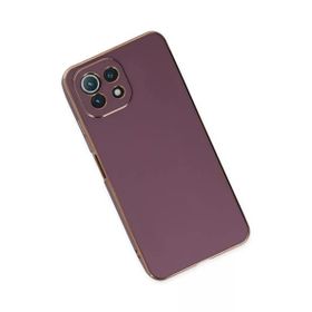 Newface Xiaomi Mi 11 Lite Mor Volet Silikon Kılıf