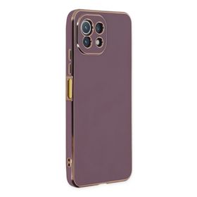 Newface Xiaomi Mi 11 Lite Mor Volet Silikon Kılıf
