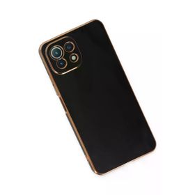 Newface Xiaomi Mi 11 Lite Volet Siyah Silikon Kılıf
