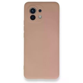 Newface Xiaomi Mi 11 Nano İçi Kadife Silikon Pudra Kılıf