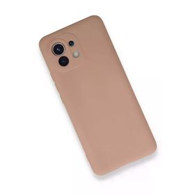 Newface Xiaomi Mi 11 Nano İçi Kadife Silikon Pudra Kılıf
