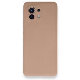 Newface Xiaomi Mi 11 Nano İçi Kadife Silikon Pudra Kılıf