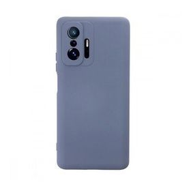 Newface Xiaomi Mi 11T Pro Nano İçi Kadife Silikon Gri Cep Telefonu Kılıfı