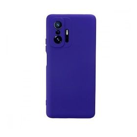 Newface Xiaomi Mi 11T Pro Nano İçi Kadife Silikon Mor Cep Telefonu Kılıfı