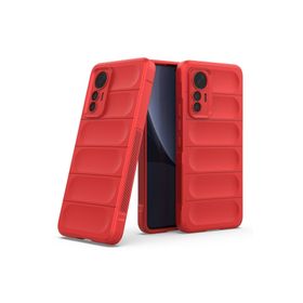 Newface Xiaomi Mi 12 Lite Optimum Silikon Kırmızı Cep Telefonu Kılıfı