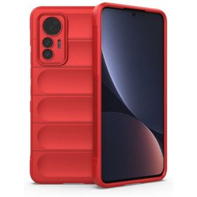 Newface Xiaomi Mi 12 Lite Optimum Silikon Kırmızı Cep Telefonu Kılıfı