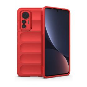 Newface Xiaomi Mi 12 Lite Optimum Silikon Kırmızı Cep Telefonu Kılıfı
