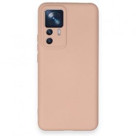 Newface Xiaomi Mi 12T Pro Nano İçi Kadife Silikon Pudra Cep Telefonu Kılıfı