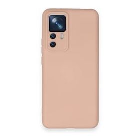 Newface Xiaomi Mi 12T Pro Nano İçi Kadife Silikon Pudra Cep Telefonu Kılıfı