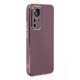 Newface Xiaomi Mi 12T Pro Volet Silikon Mor Kılıf