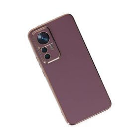 Newface Xiaomi Mi 12T Pro Volet Silikon Mor Kılıf