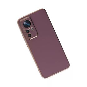 Newface Xiaomi Mi 12T Pro Volet Silikon Mor Kılıf
