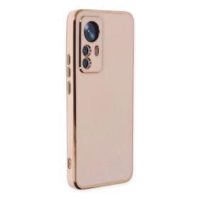 Newface Xiaomi Mi 12T Pro Volet Silikon Pembe Cep Telefonu Kılıfı