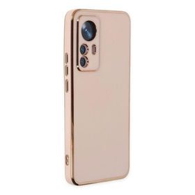 Newface Xiaomi Mi 12T Pro Volet Silikon Pembe Cep Telefonu Kılıfı