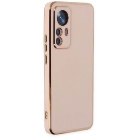 Newface Xiaomi Mi 12T Pro Volet Silikon Pembe Cep Telefonu Kılıfı