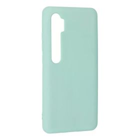 Newface Xiaomi Mi Note 10 Lite Nano İçi Kadife Silikon Turkuaz Kılıf