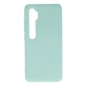 Newface Xiaomi Mi Note 10 Lite Nano İçi Kadife Silikon Turkuaz Kılıf